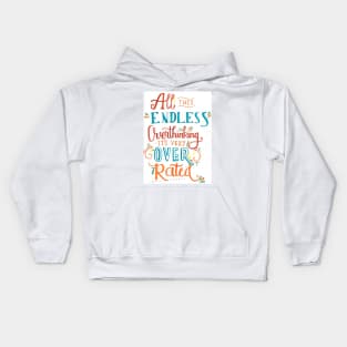 Endless Overthinking Kids Hoodie